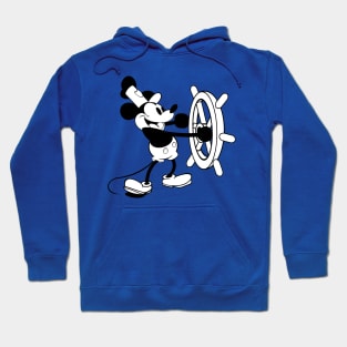 Steamboat Willie - Classic Cartoon Hoodie